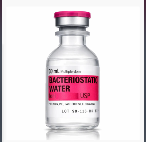 Bacteriostatic Water (Hospira), Pharma Grade 30ml